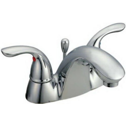 HomePointe 2425-B401-MC Upgraded 2-Lever Handle Lavatory Faucet, Chrome