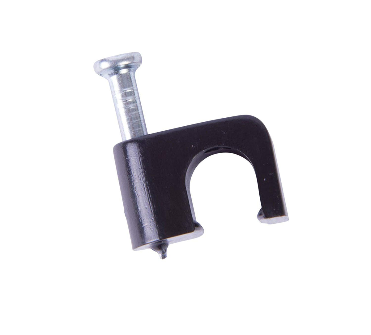 Gardner Bender PCS-3600 Low Voltage Masonry Coaxial Staple, 1/4", Black, 50-Pk