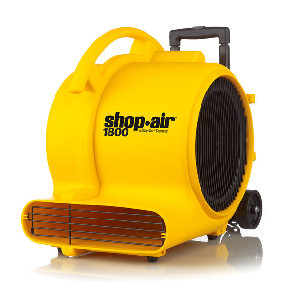 Shop-Vac 1030100 Large 3-Speed Air Mover, 5 Amp, 1800 Max CFM