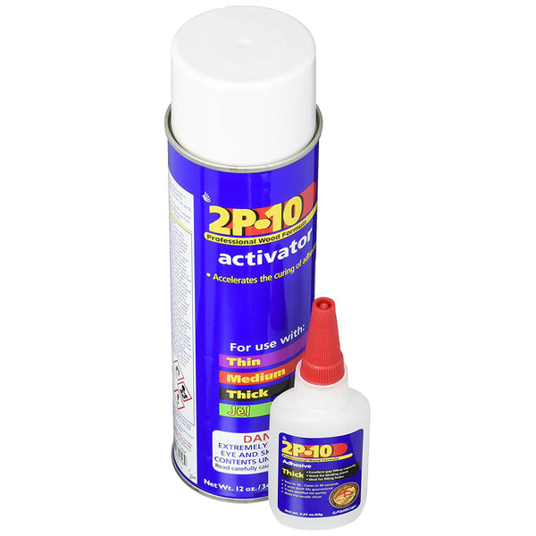 FastCap 8276001 The 2P-10 Solo Kit with 2 Oz Thick Adhesive & 12 Oz Activator