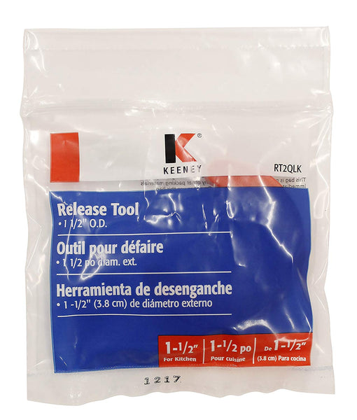 Kenny RT2QLK Insta-Plumb Release Tool for Repositioning & Re-Use of Keeney Parts