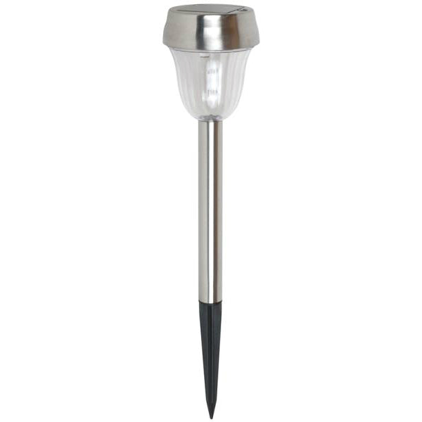 Boston Harbor 24173 Solar Stake Light, Stainless Steel