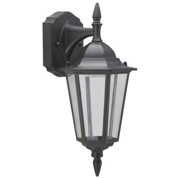 Boston Harbor 0024-WD-2PK Twin Pack Outdoor Lighting, Black