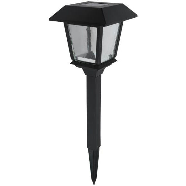 Boston Harbor 24144 Outdoor Solar Coach LED Stake Light, 2-Piece