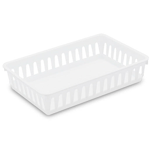 Sterilite 16068024 White Storage Tray