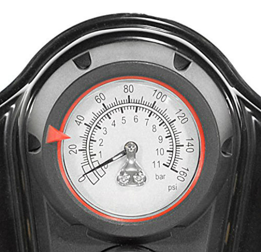 Capstone 67320 Aluminum Air Pump With Gauge