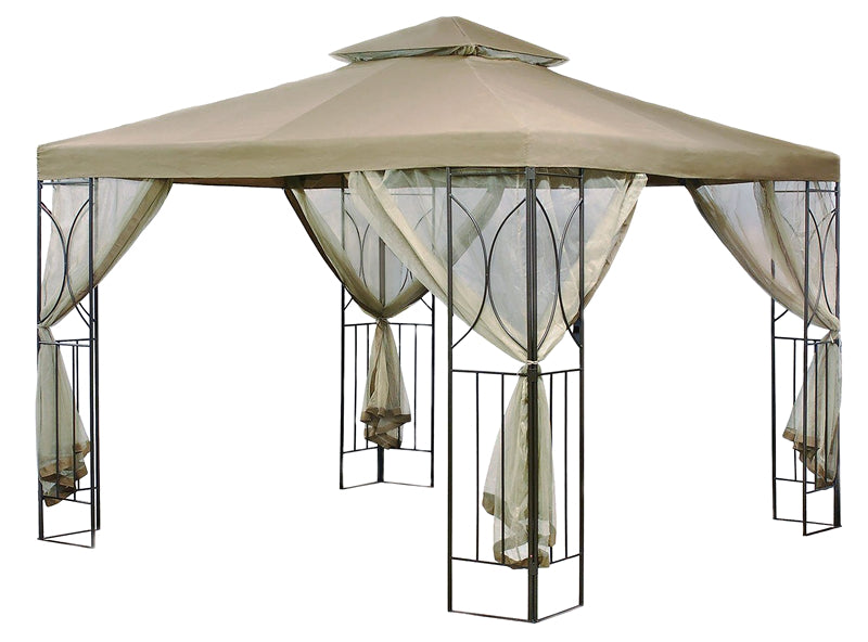 Seasonal Trends 69861 Newport Grill Gazebo, 10' x 10"