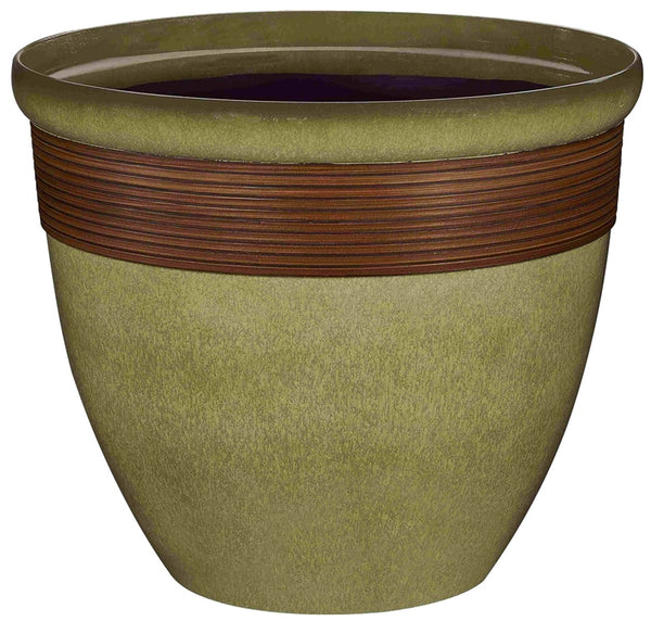 Landscapers Select PT-S015 Tall Wave Planter, Resin