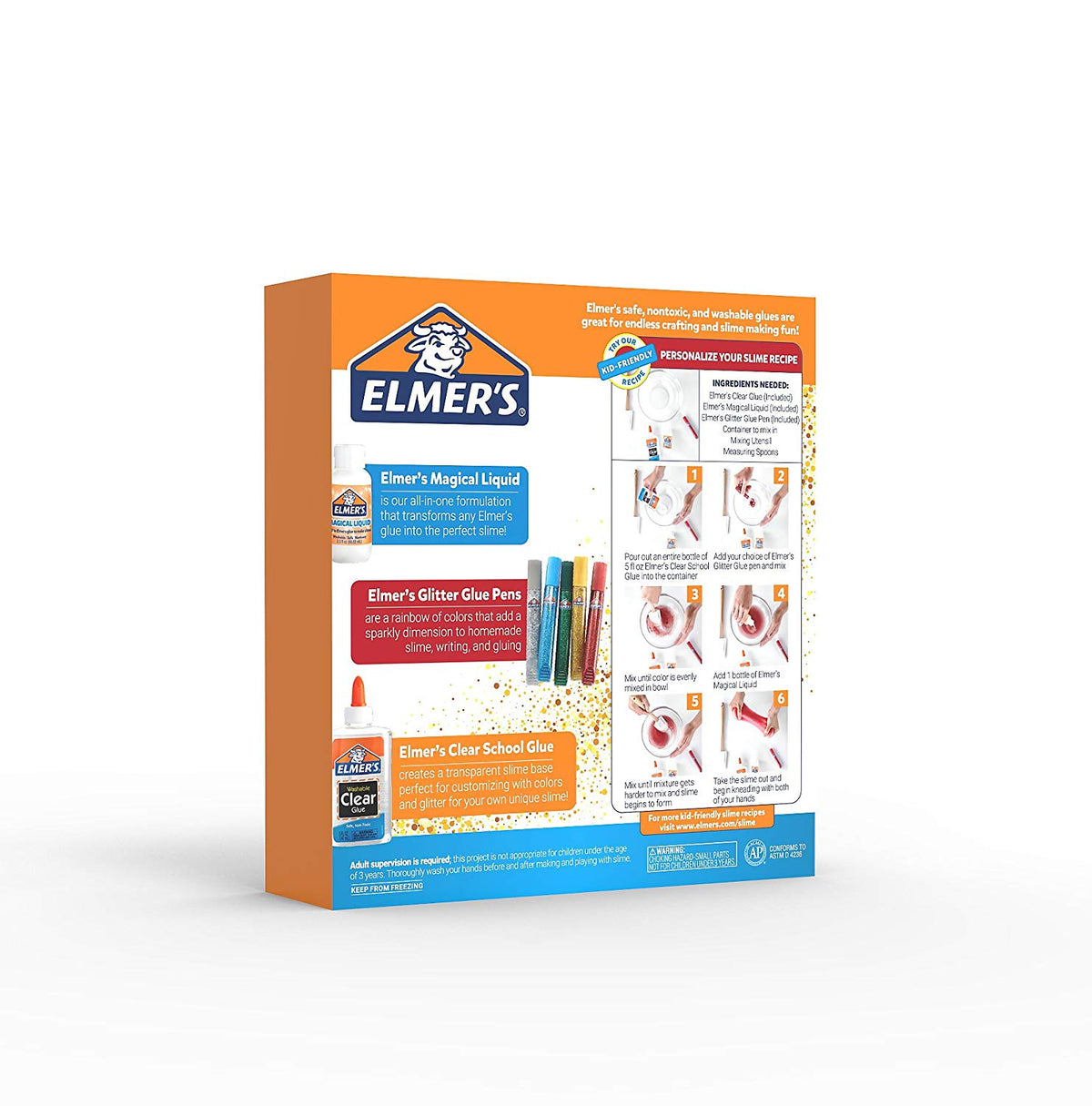 Elmer's 2024015 Slime Starter Kit, 9-Count