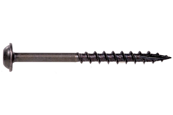 Hillman 8542171 Round-Head Pocket Hole Screw, Coarse Thread, #8 x 2-1/2"