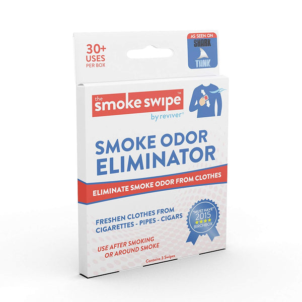 Reviver SS-3CT-MULTI Smoke Swipe Hypo-Allergenic Smoke Odor Eliminator, 3-Pack