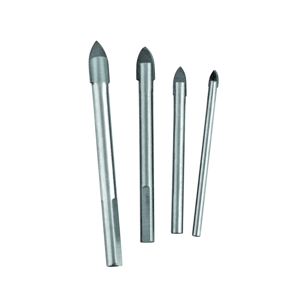 Vulcan 456831OR Glass And Tile Bit Set, Carbon Steel