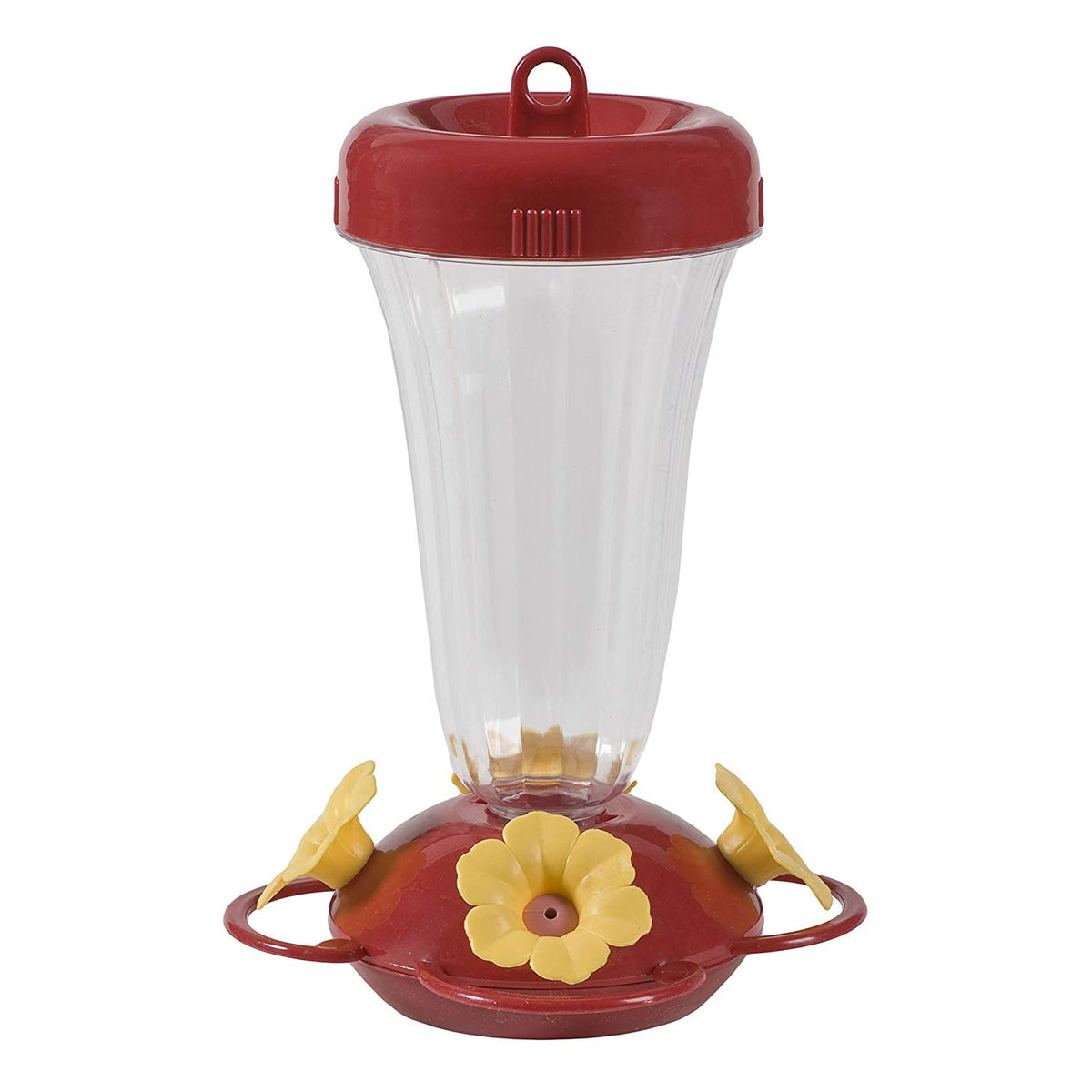 Perky-Pet 136TF Yellow Flower Top-Fill Plastic Hummingbird Feeder, 16 Oz