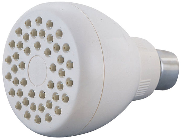 Boston Harbor B11041WH Shower Head With Rubber Tips, White