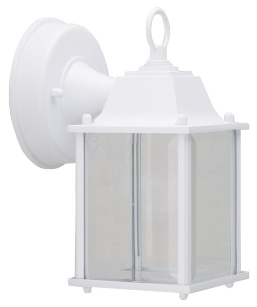 Boston Harbor 0038-WD-WH Outdoor Wall Lantern, White