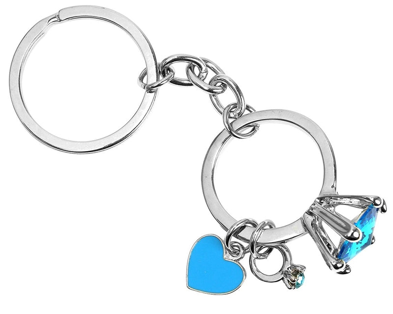 HY-KO KH707 Bling Ring Key Chain