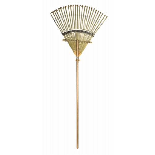 Rugg B24 Deluxe Bamboo Rake with 24" Head & 48" Hardwood Handle