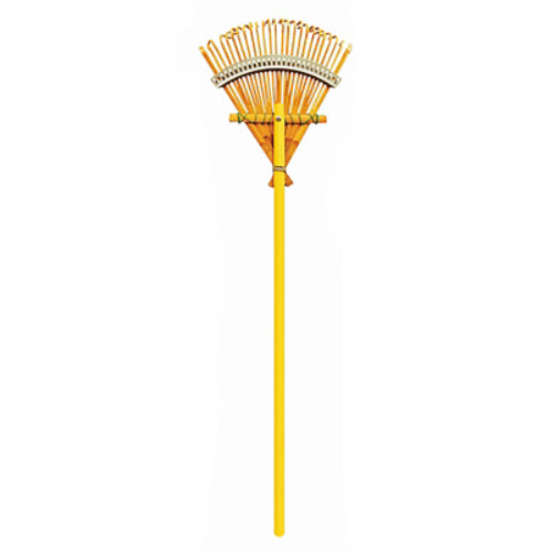 Rugg B10 Deluxe Bamboo Rake with 10" Head & 36" Hardwood Handle