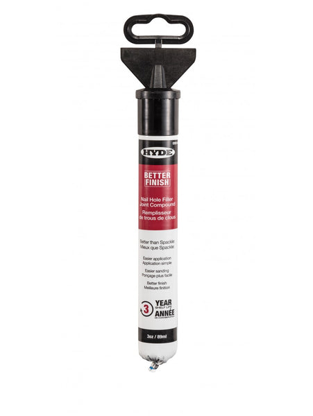 Hyde 09914 Better Finish Nail Hole Filler Joint Compound, 3 Oz