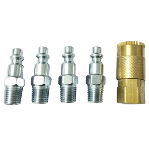 Master Mechanic 1204S249 Quick Connect Kit, 1/4", 5-Piece