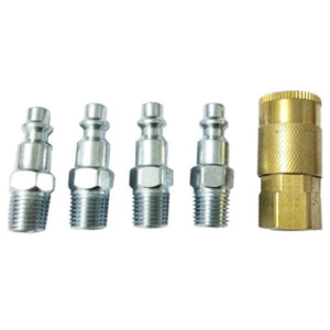 Master Mechanic 1204S249 Quick Connect Kit, 1/4", 5-Piece