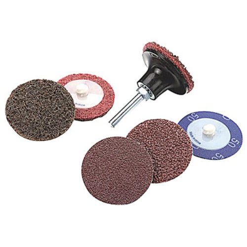 Master Mechanic 1204S356 Die Grinder Surface Prep Kit, 2", 6-Piece