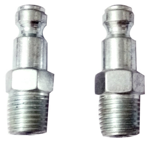Master Mechanic 1204S255 Automotive T Plug,  1/4" x 1/4" NPT Male, 2-Pack