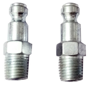 Master Mechanic 1204S255 Automotive T Plug,  1/4" x 1/4" NPT Male, 2-Pack