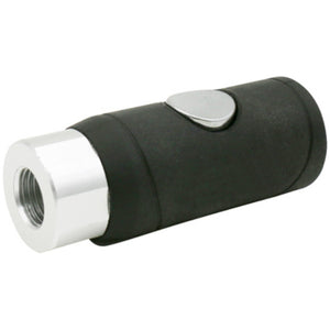 Master Mechanic 1204S357 Female Safety Coupler, 1/4"
