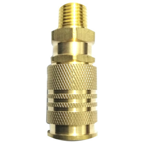 Master Mechanic 1204S273 Universal Copper Coupler, 1/4" x 1/4" NPT Male