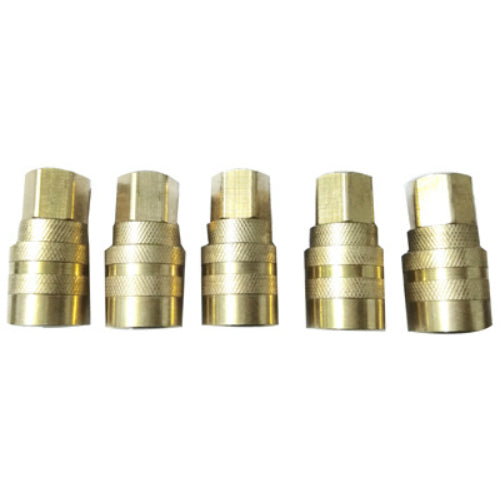 Master Mechanic 1204S248 I/M Industrial Coupler, 1/4" NPT Female x 1/4", 5-Pack