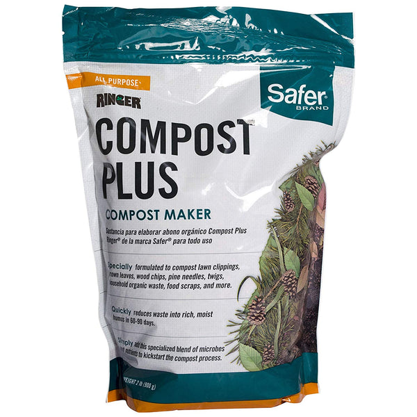 Safer 3050-6 Ringer Compost Plus Compost Maker, 2 Lb