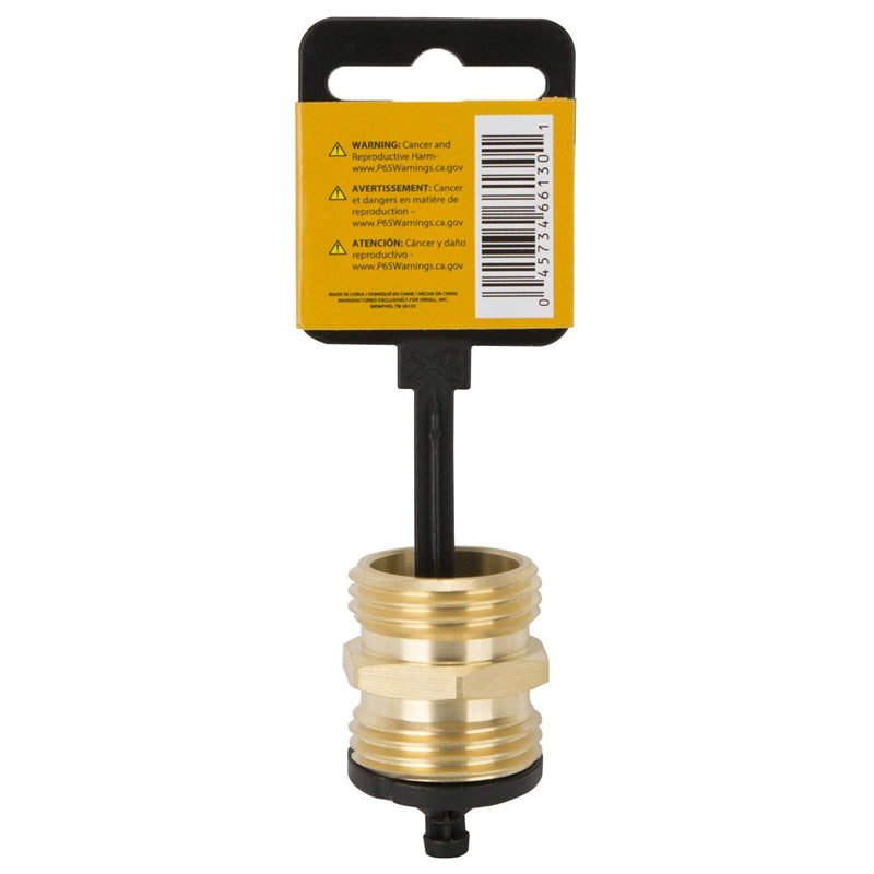 Landscapers Select GHADTRS-3 Garden Hose Connector, Brass