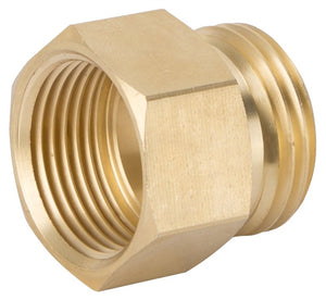 Landscapers Select GHADTRS-6 Garden Hose Connector, Brass