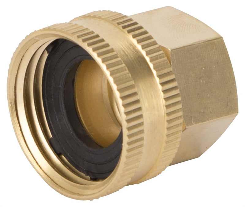 Landscapers Select GHADTRS-8 Double Swivel Hose Connector, Brass