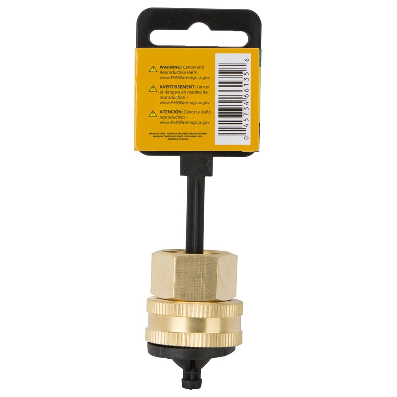 Landscapers Select GHADTRS-8 Double Swivel Hose Connector, Brass