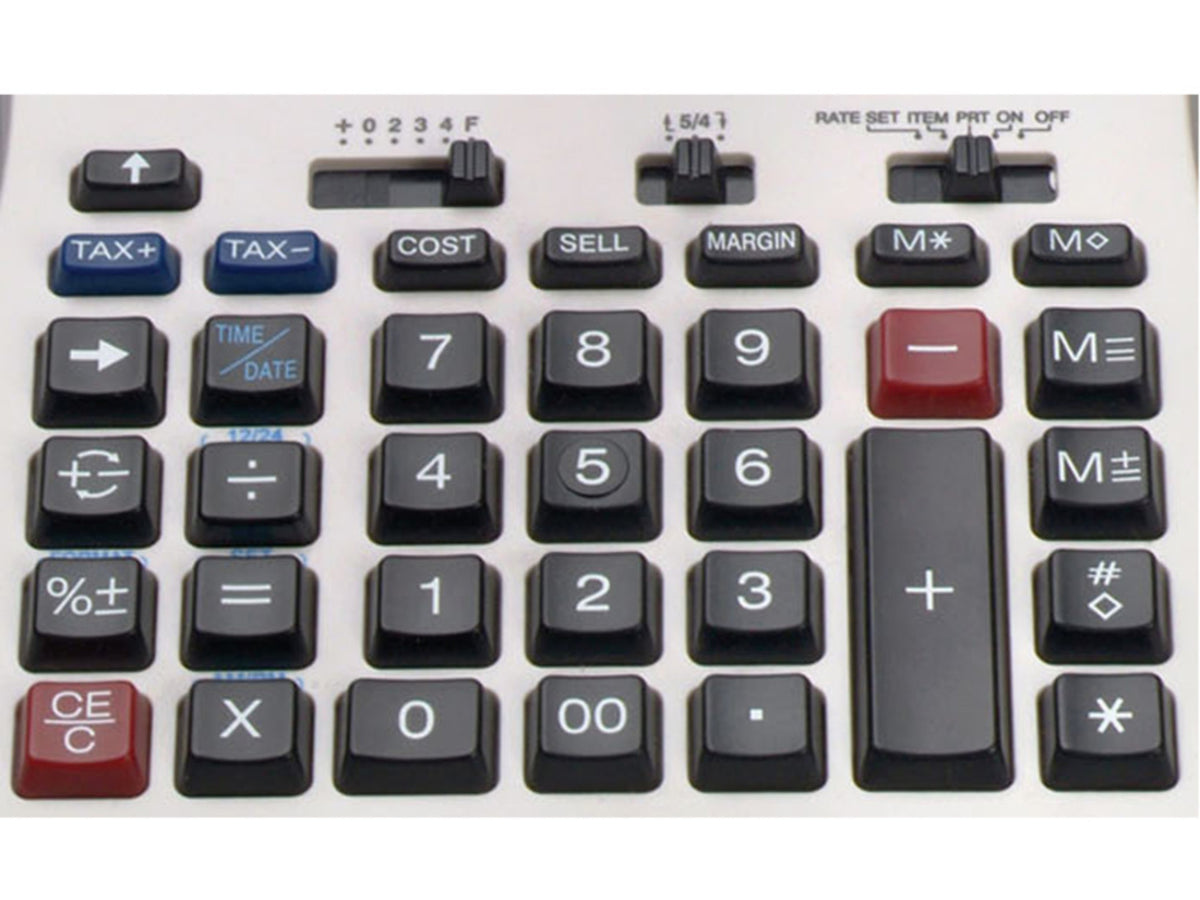Victor 1208-2 Extra Large LCD 12-Digit Compact Commercial Printing Calculator