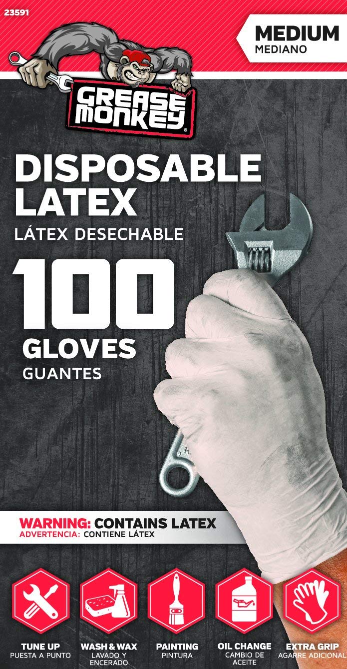 Grease Monkey Large Disposable Nitrile Gloves - 50 Ct.