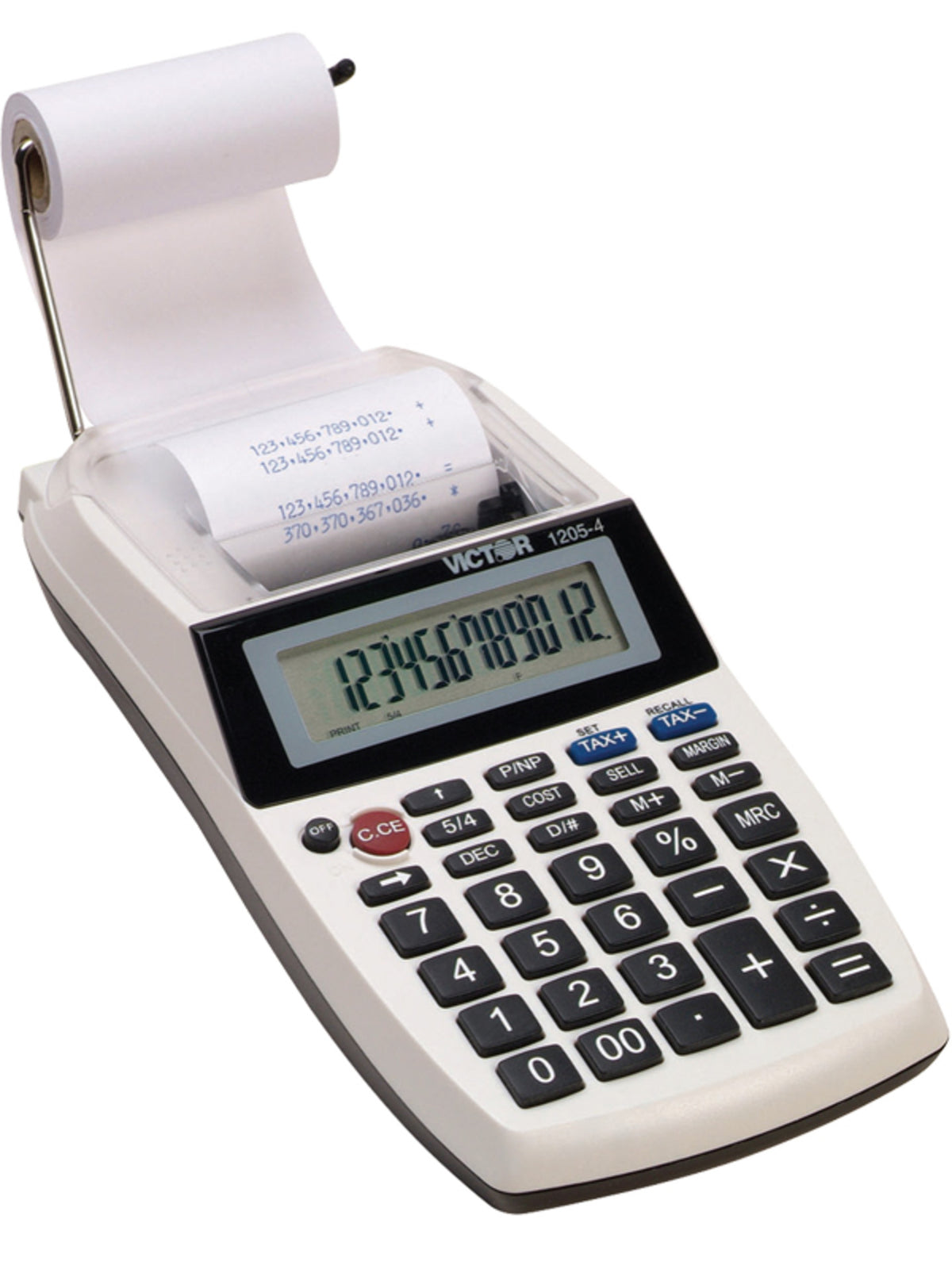 Victor 1205-4 Large LCD 12-Digit Palm/Desktop Commercial Printing Calculator