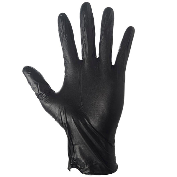 Grease Monkey 23892-110 Men's Disposable Nitrile Glove, Black, X-Large, 100-Ct
