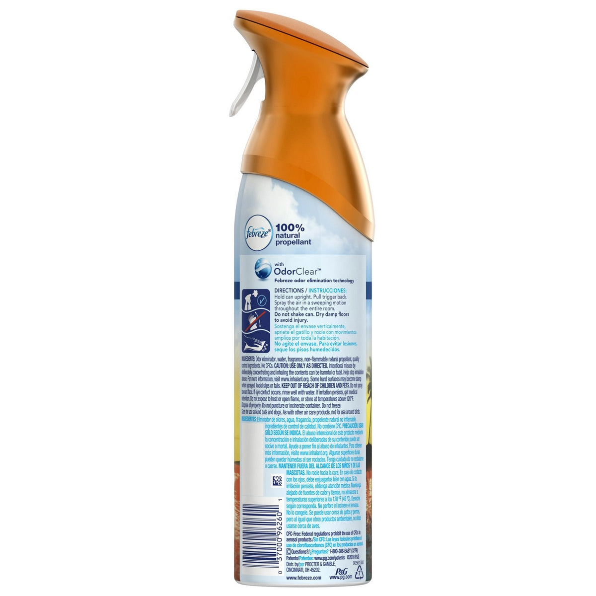 Febreze 96260 Air Effects Air Freshener, Hawaiian Aloha, 8.8 Oz