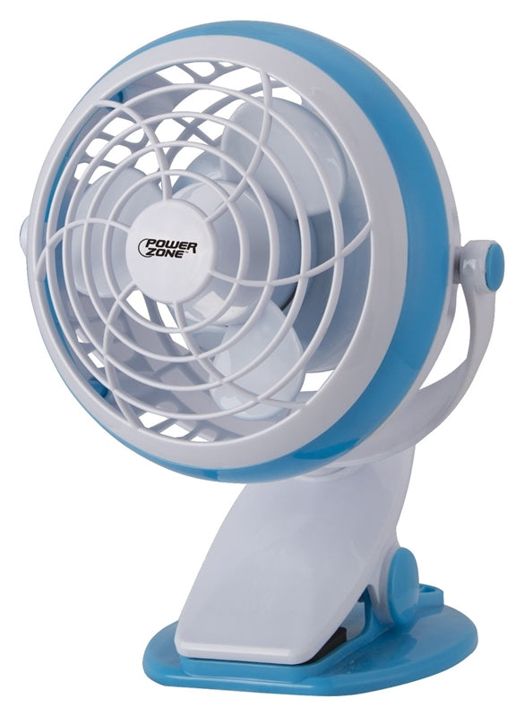 Power Zone QT-U409-D Clip-On Fan, 4"