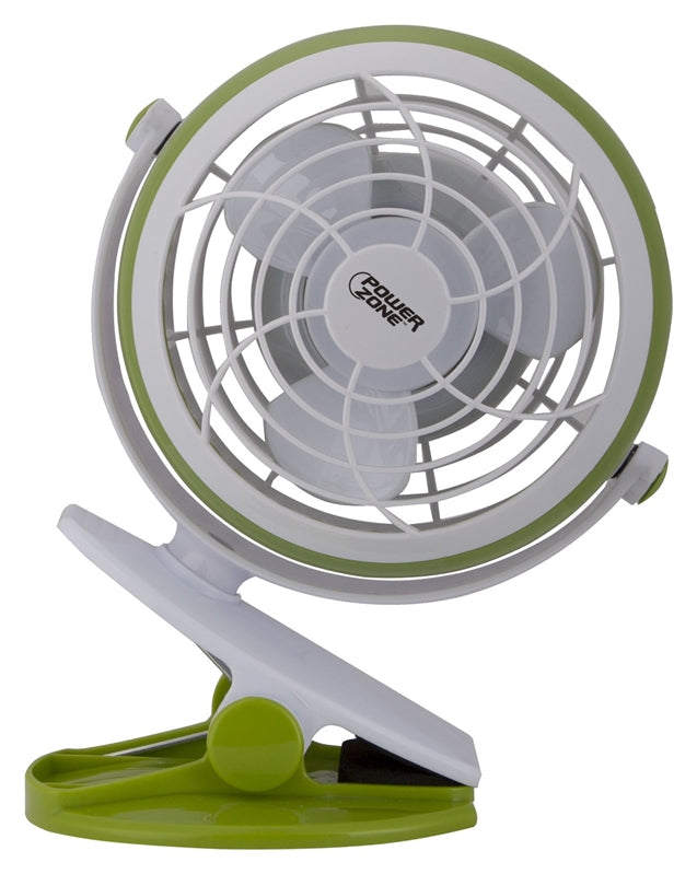 Power Zone QT-U409-D Clip-On Fan, 4"