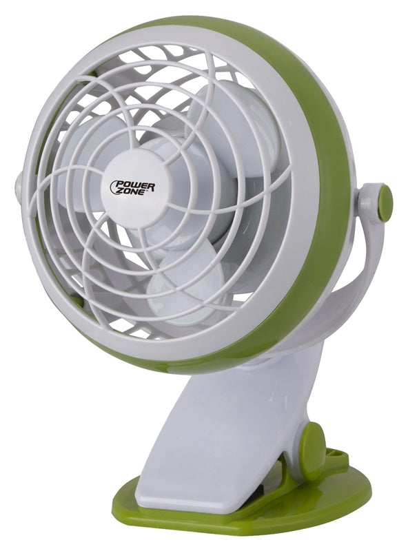 Power Zone QT-U409-D Clip-On Fan, 4"
