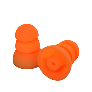 Plugfones PRP-SO10 ComforTiered Wired Ear Plug, Orange