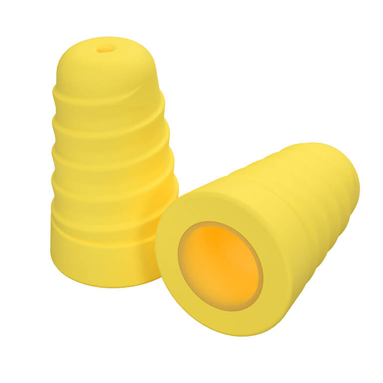 Plugfones PRP-FY10 ComforTwist Wired Ear Plug, Yellow