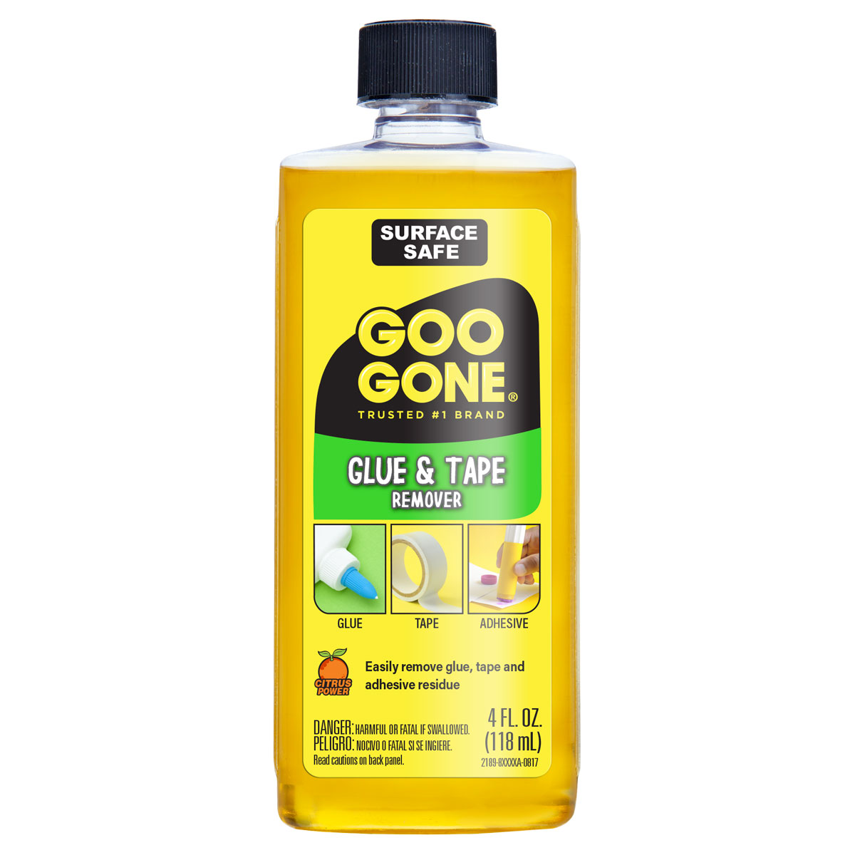 Goo Goo 2189D Glue & Tape Adhesive Remover, 4 Oz