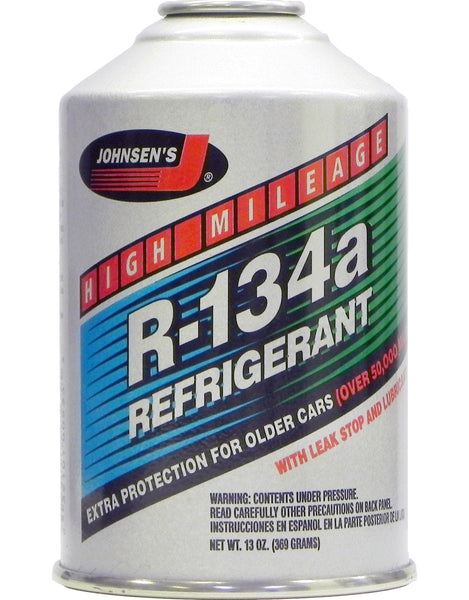 Johnsen's 6542 High Mileage R-134A Automobile A/C Refrigerant, 13 Oz