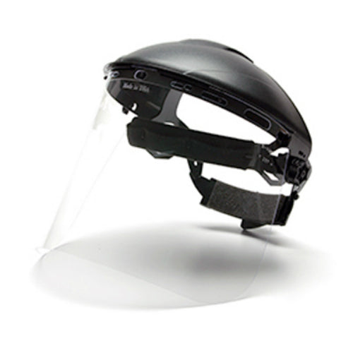 Pyramex HGBR1020-TV Professional Ratchet Adjustable Face Shield