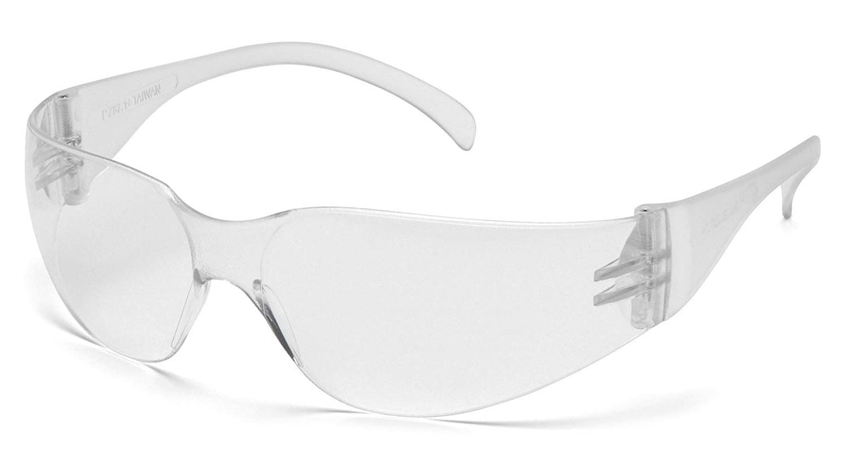 Pyramex S4110S-TV General Purpose Close-Fit Frameless Safety Glasses, Clear
